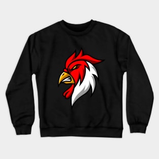 Angry Rooster Crewneck Sweatshirt